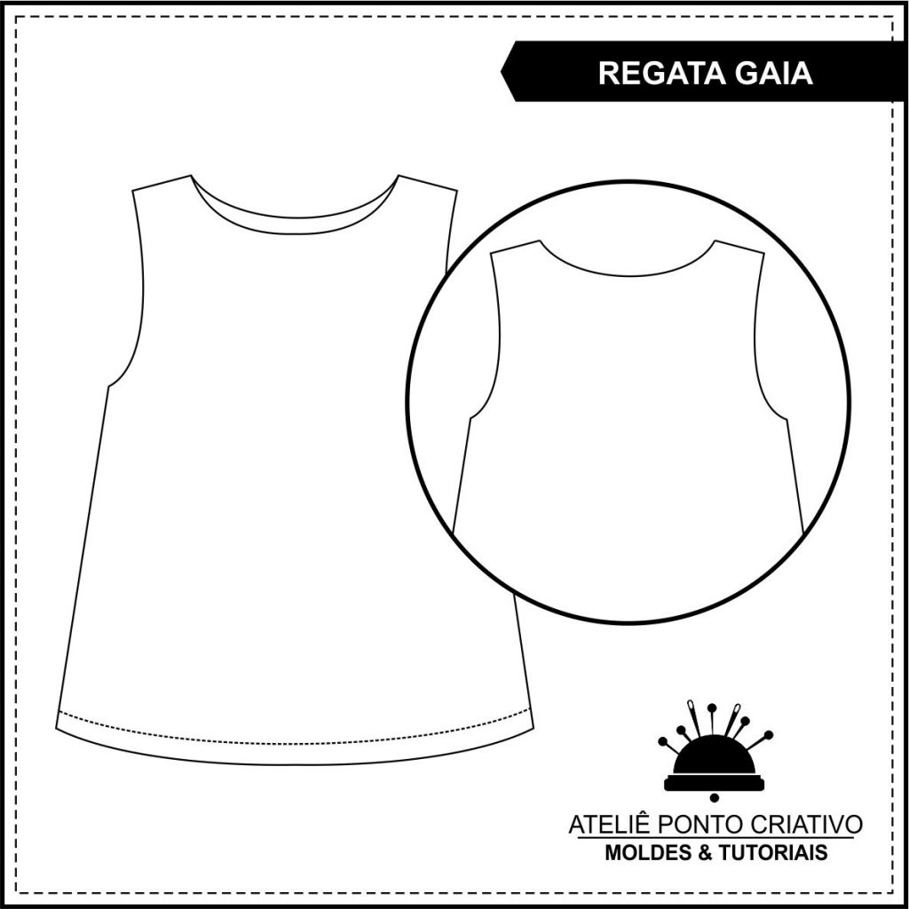 Blusa Infantil – Molde e Tutorial / PDF